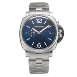 42mm Due 3 Days Steel Blue Dial