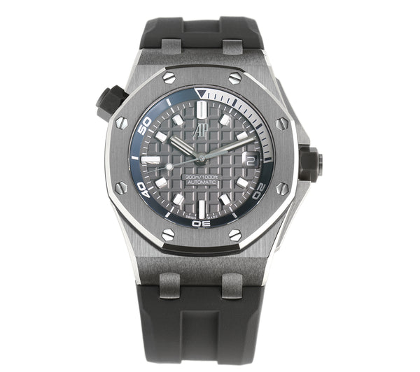 42mm Diver Stainless Steel Grey Dial