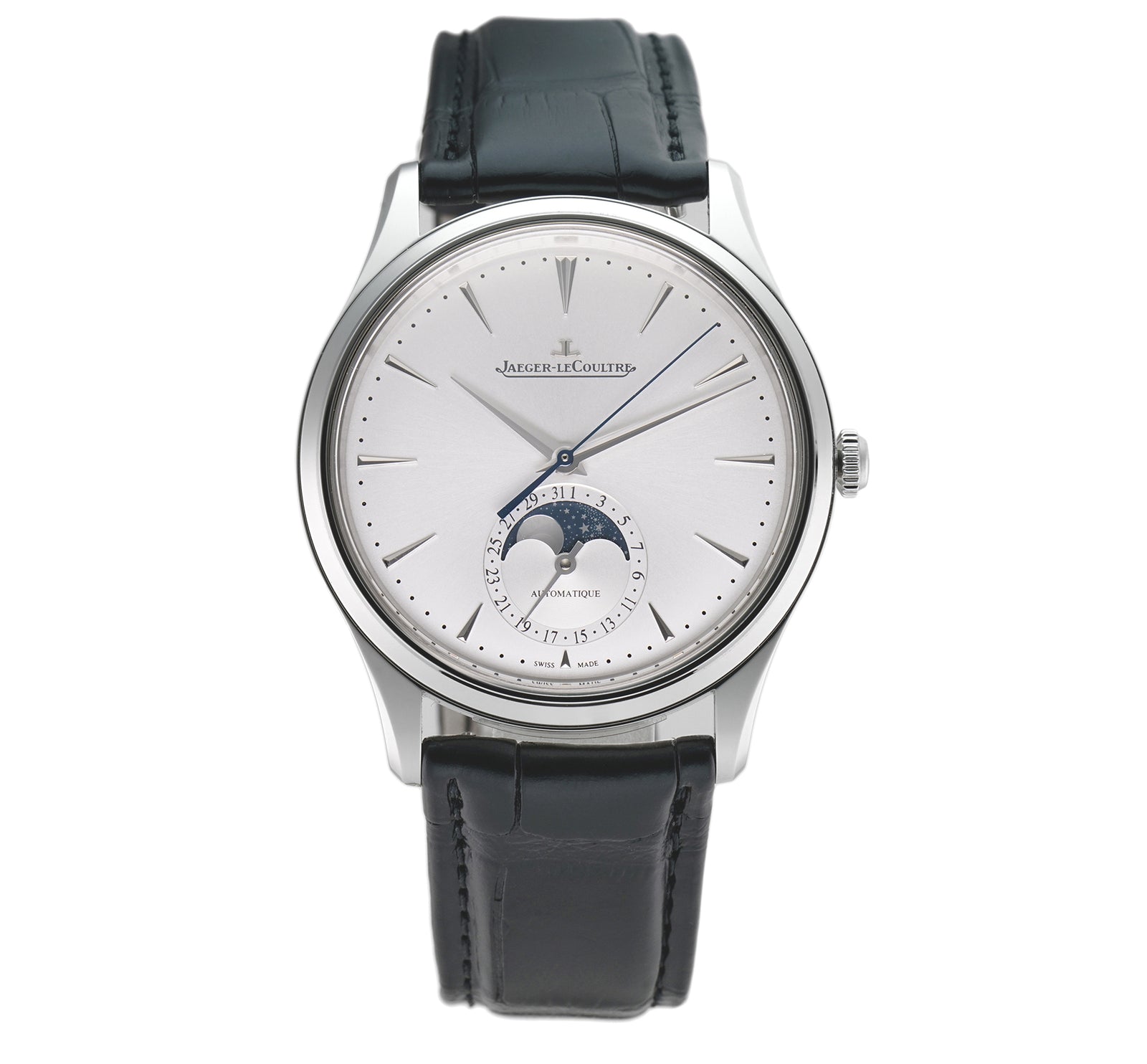 Jaeger Le-Coultre Master Ultra Thin Moon 39mm Silver Dial Q1368430 
