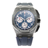Chronograph 43mm Titanium Blue Dial