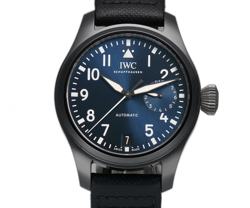 IWC Big Pilot Ceramic Blue Dial Limited Edition Rodeo Drive