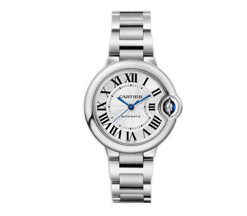 Ballon Bleu De 33mm Automatic Steel Silver Dial