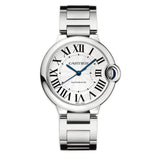 36mm Automatic Steel Silver Roman Dial