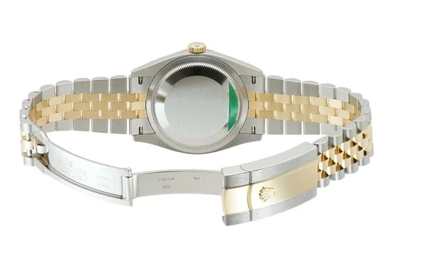 36mm Steel & Yellow Gold Slate Roman Wimbledon Dial Jubilee Bracelet