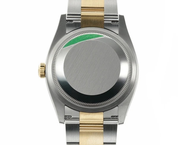 Rolex Datejust 36 Steel & Yellow Gold Black Diamond Dial Women's Watch  M126233-0021