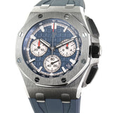 Chronograph 43mm Titanium Blue Dial