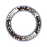 40mm Platinum Brown Ceramic Bezel Ice Blue Index Dial