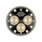 40mm Steel and Yellow Gold Black Diamond Dial Caliber 4131