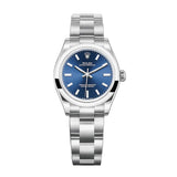 31mm No-Date Bright Blue Dial