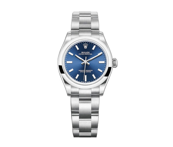 31mm No-Date Bright Blue Dial