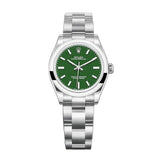 31mm No-Date Green Dial