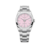 36mm No-Date Candy Pink Index Dial