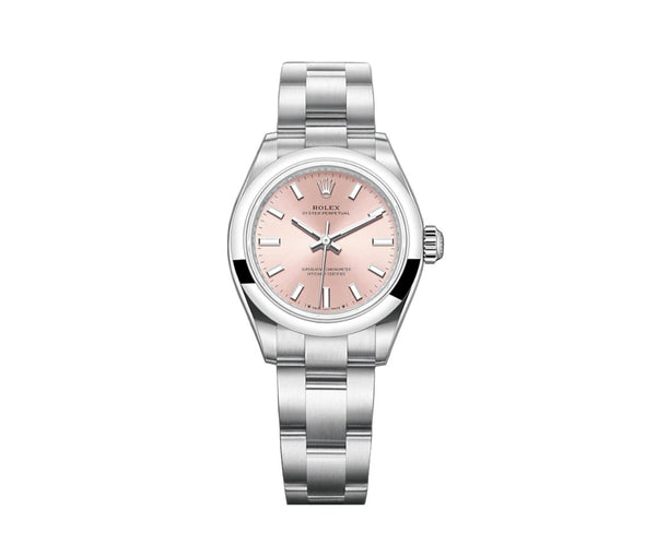 28mm No-Date Pink Dial