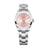 31mm No-Date Pink Dial Oyster Bracelet