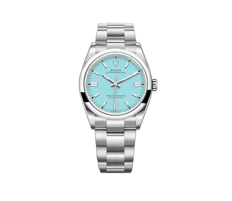 36mm No-Date Tiffany Blue Index Dial